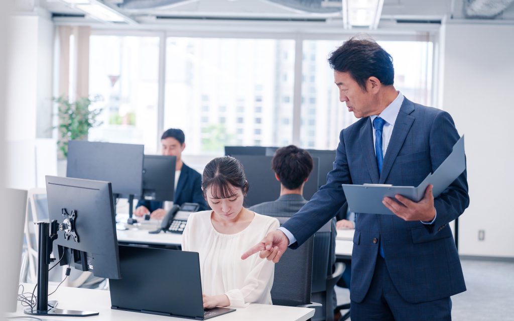 口調が強い指導への不安